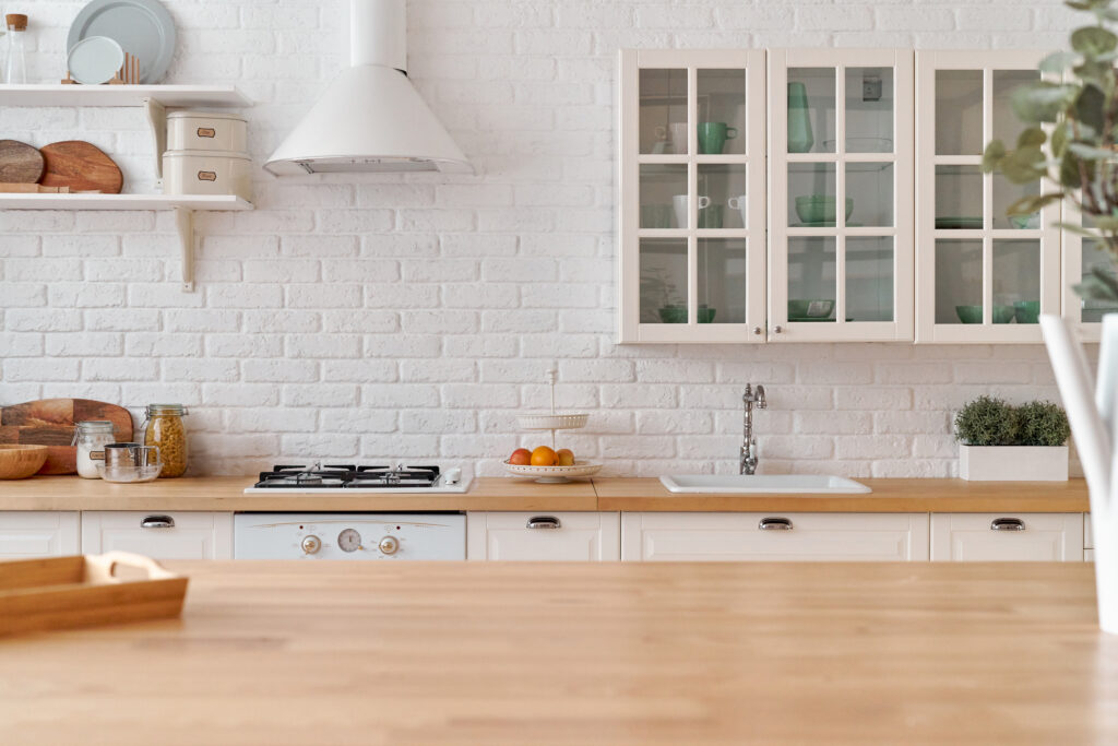 Residential kitchen.