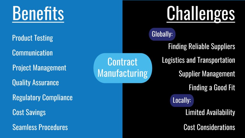 Benefits vs. Challenges of Contract Manufacturing