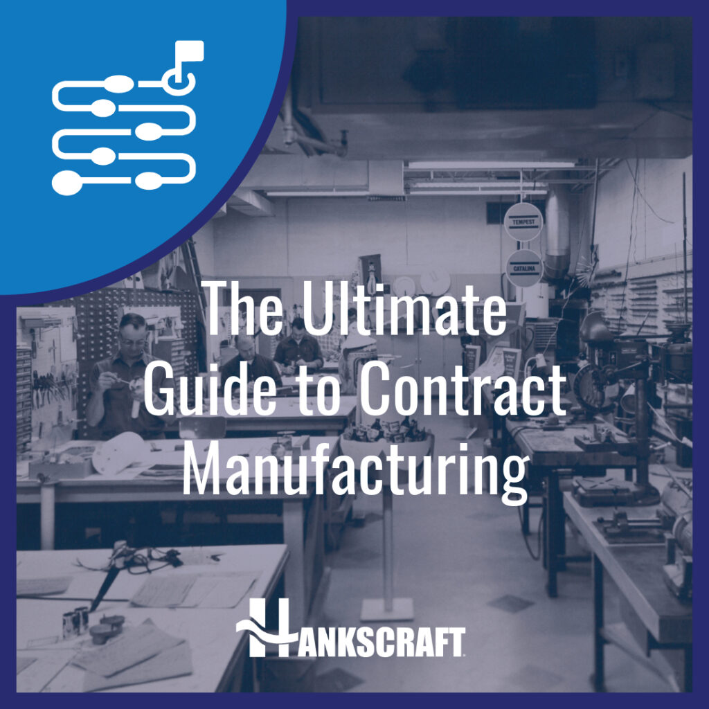 Cover Image: The Ultimate Guide to Contract Manufacturing.